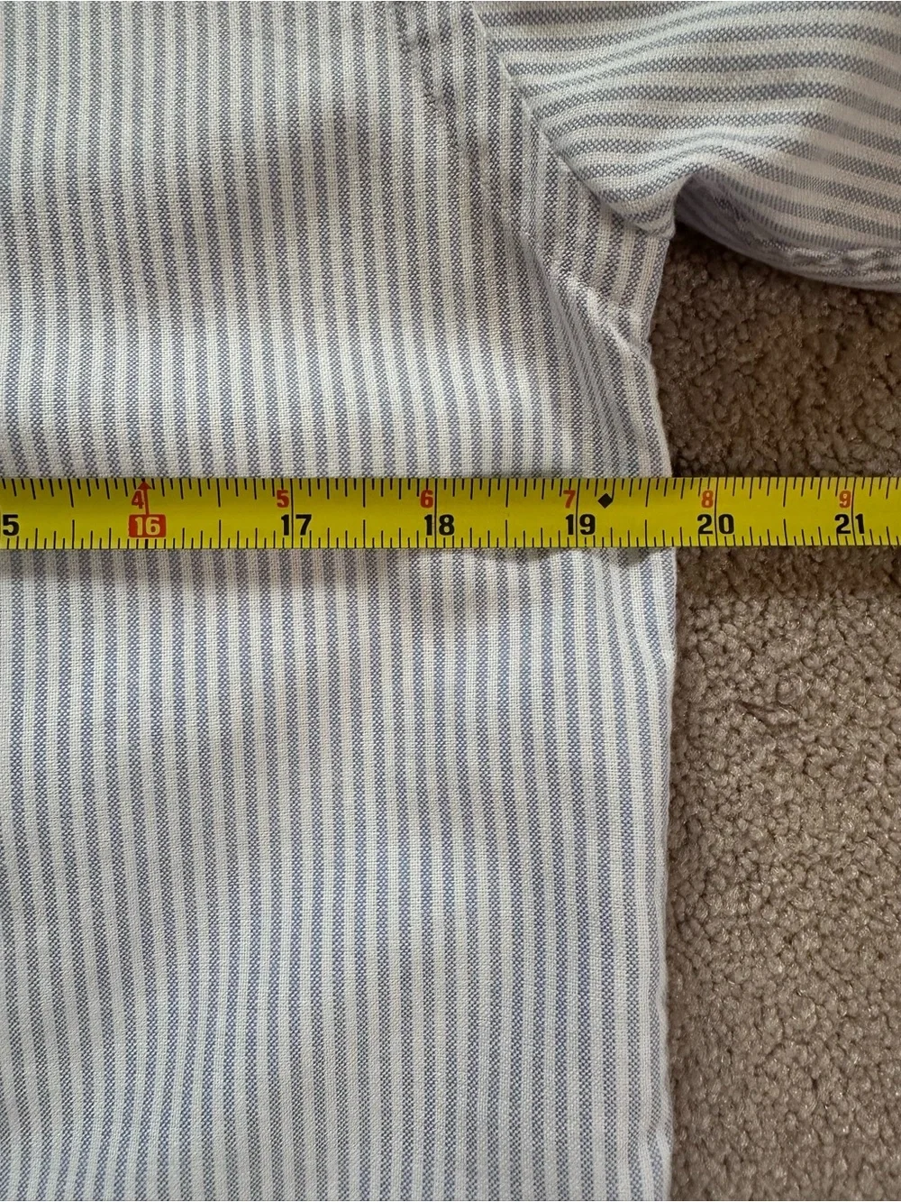 Ralph Lauren Blue University
Stripe Oxford Long Sleeve Shirt Women's Size 2 - Picture 11 of 12